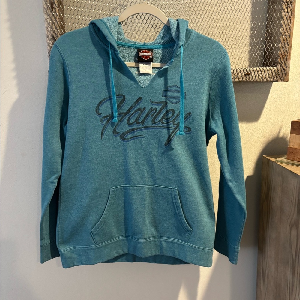 Harley-Davidson Blue Hoodie